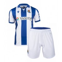 Camiseta Real Sociedad Primera Equipación para niños 2024-25 manga corta (+ pantalones cortos)